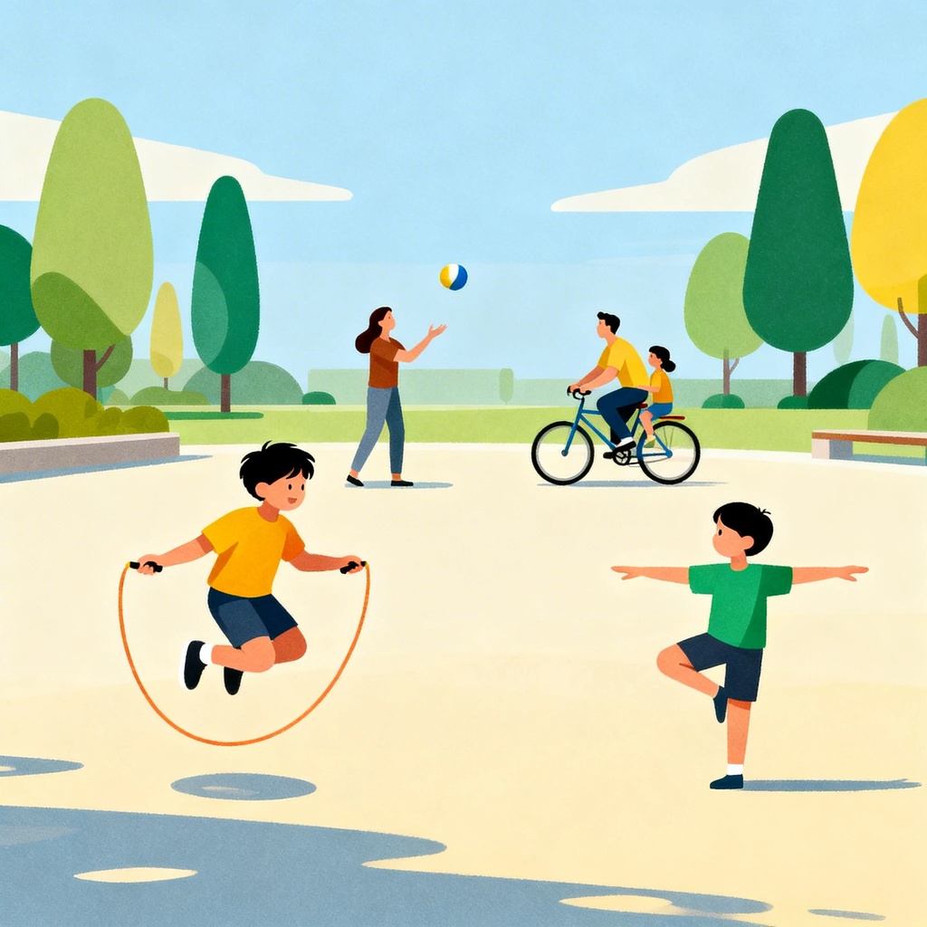 Zabawy ruchowe dla całej rodziny